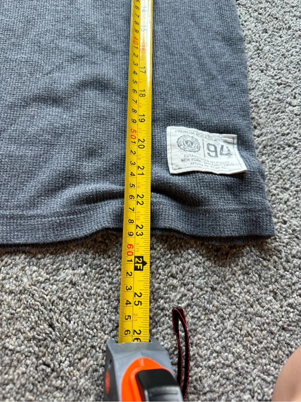 Old Navy kids  Charcoal Gray Crewneck Sweater with 'Old Navy Athl. Dept.' Logo